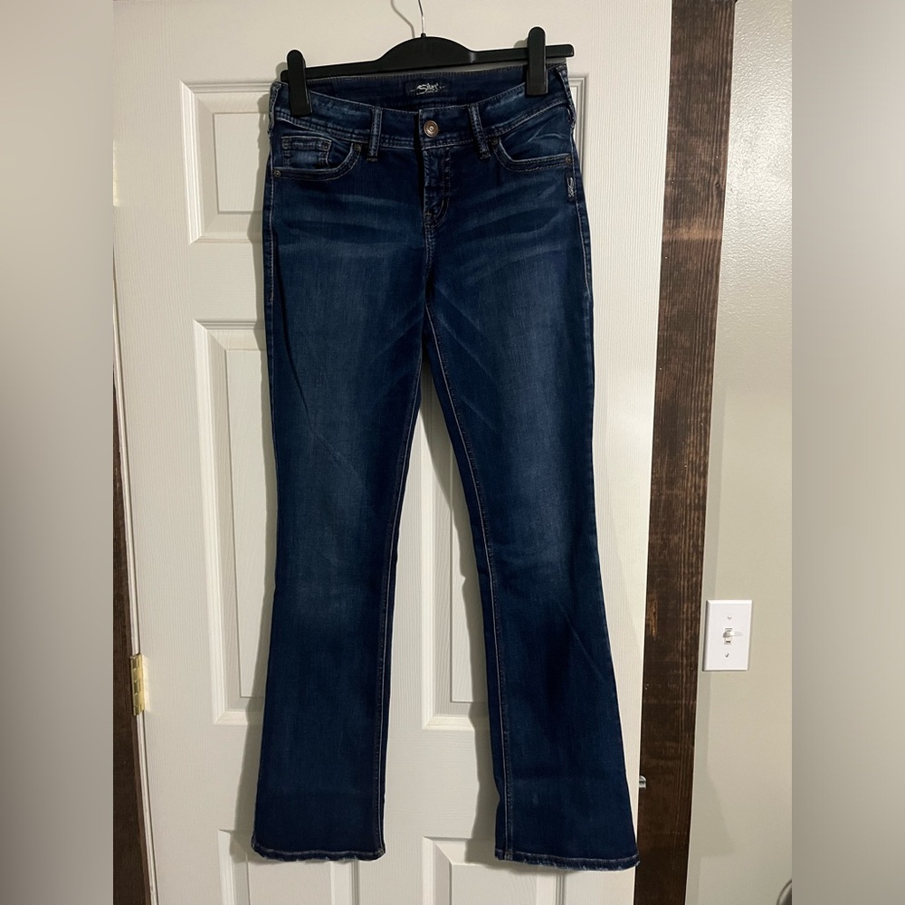 Silver jeans, suki slim boot cut, 30W 35L